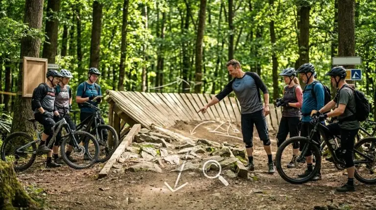 Training im BikePark Rureifel