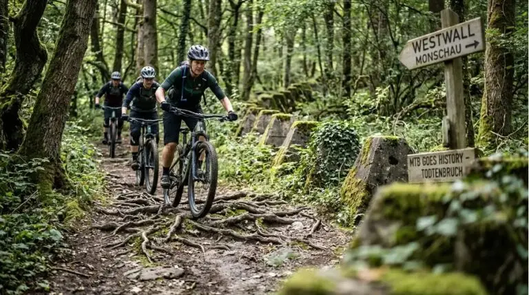 MTB goes History: Der Westwall -3-  Zeitreise im Todtenbruch